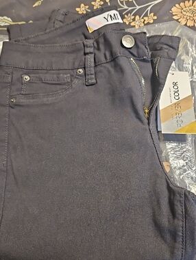 YMI Women's Skinny Jeans in Dark Gray